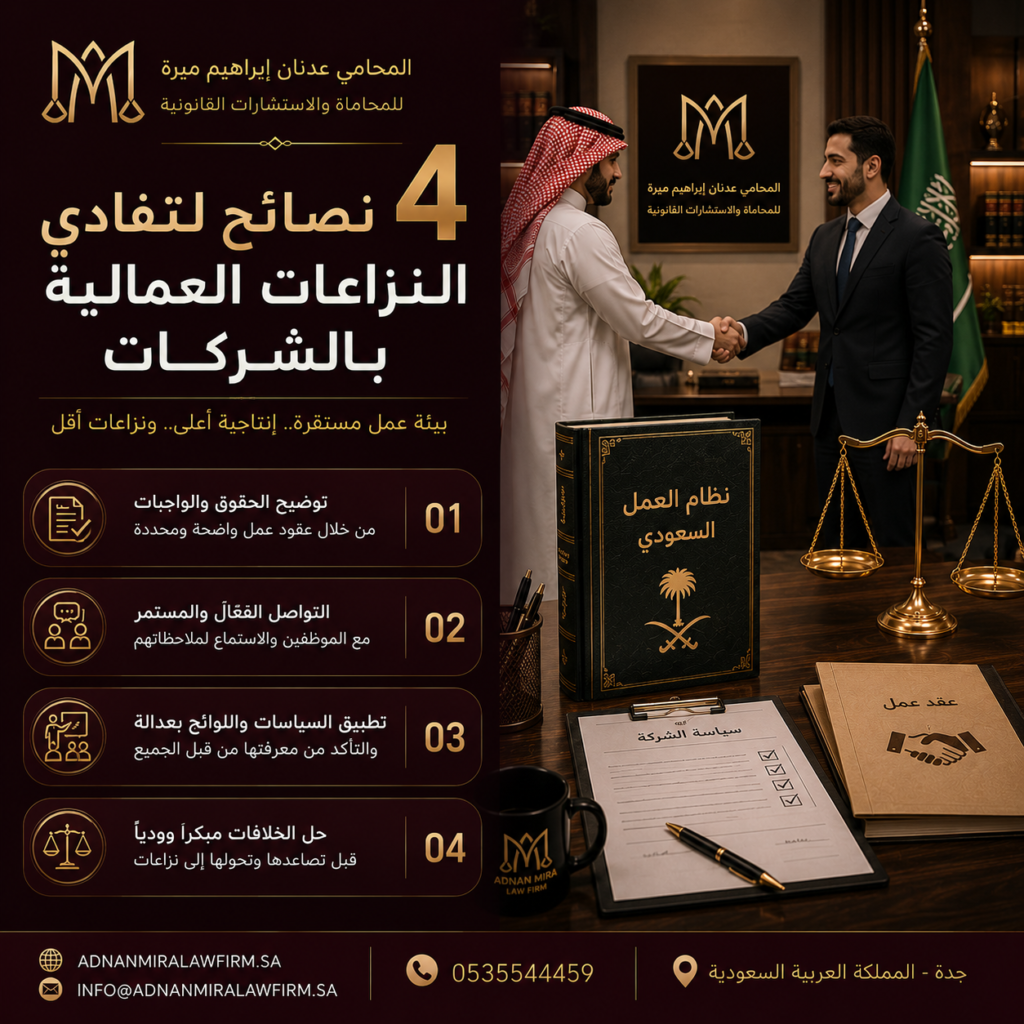 4 نصائح لتفادي النزاعات العمالية بالشركات