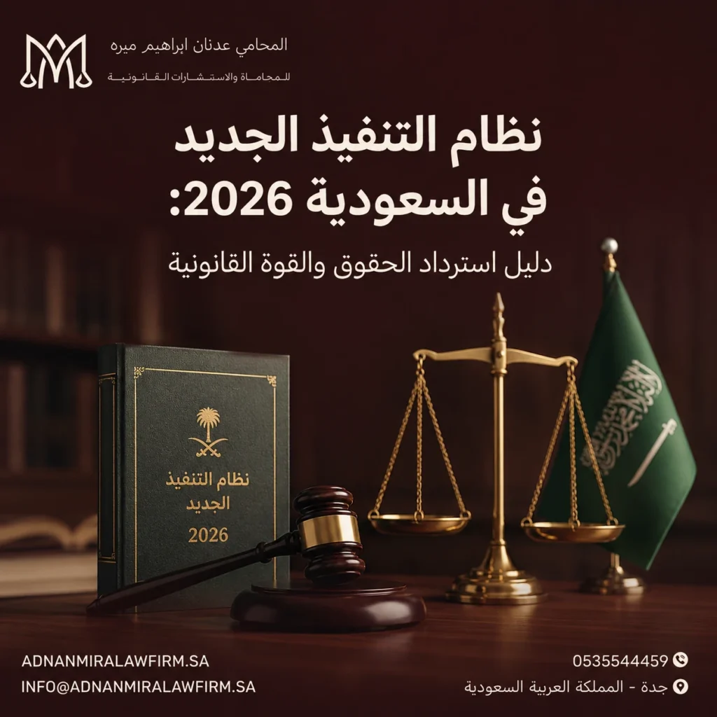 نظام التنفيذ الجديد في السعودية 2026