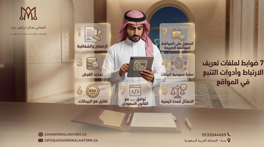 7 ضوابط لملفات تعريف الارتباط وأدوات التتبع في المواقع