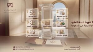 7 شروط لصحة العقود الإلكترونية في السعودية